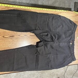 BBP espresso brown pencil pants